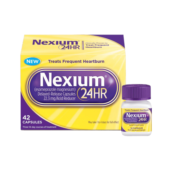 Nexium 24HR Capsules 42 Count