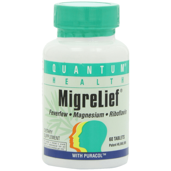 Quantum Migrelief 60 Tabs 1 Bottle
